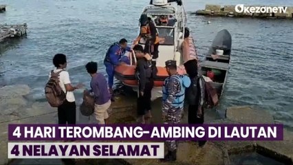 Télécharger la video: 4 Hari Terombang-Ambing di Lautan, 4 Nelayan Berhasil Diselamatkan di Perairan Wakatobi