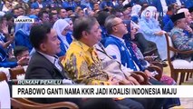 Prabowo Ganti Nama KKIR Jadi Koalisi Indonesia Maju, Begini Respons PDIP