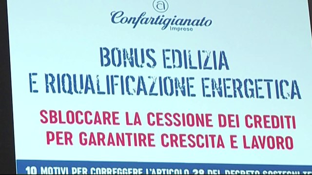 Superbonus, 500 milioni incagliati per 14 mila imprese