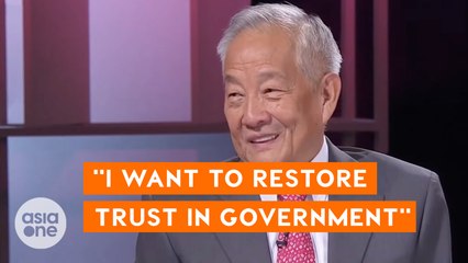 PE2023: Ng Kok Song says he wants the government to 'restore trust' in the younger generation