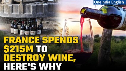 France has surplus of wine, it is paying farmers millions to destroy, know why | Oneindia News