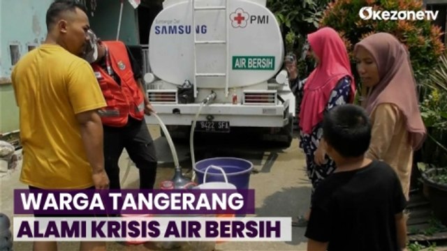 Kemarau Panjang, Warga Tangerang Alami Krisis Air Bersih