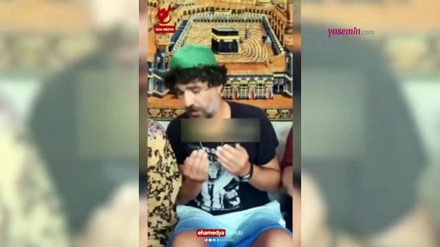 TRT dizisi oyuncusu Cemal Toktaş'tan skandal görüntüler! Sübhaneke duasıyla dalga geçip...