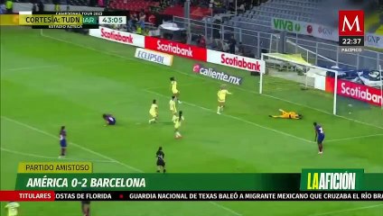 Barcelona femenil vence al América en histórico duelo en el Estadio Azteca