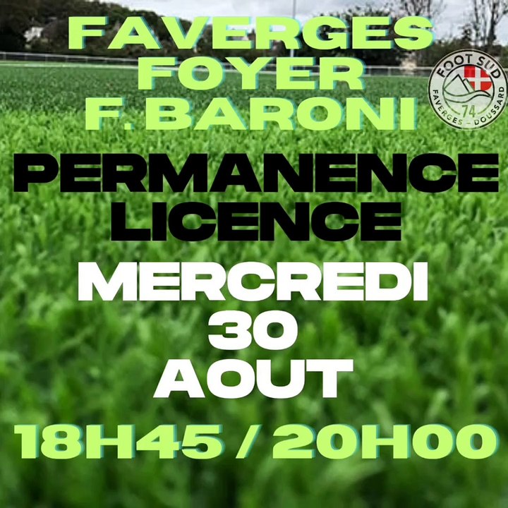 PERMANENCE LICENCE ! FORUM