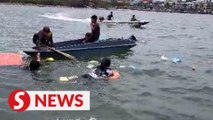 MMEA saves women, 10-year-old boy after boat overturns in Lahad Datu