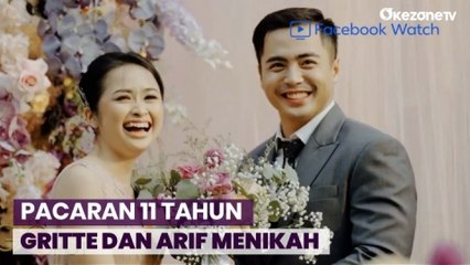 Intip Perjalanan 11 Tahun Pasangan Gritte Agatha dan Arif Hidayat, Kini?Resmi?Menikah