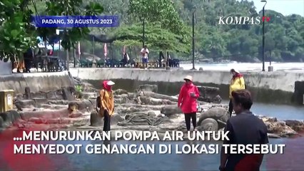 Begini Penampakan Batu Malin Kundang  yang Tenggelam