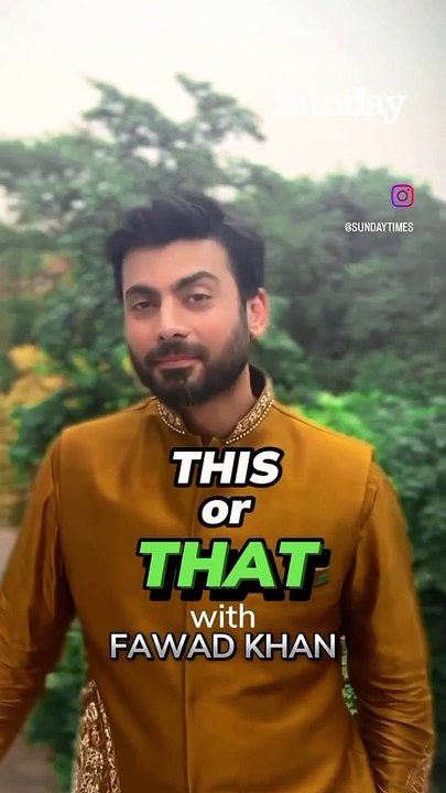Fawad Khan behind the scenes