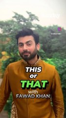 Fawad Khan behind the scenes