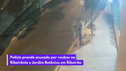 Polícia prende acusado por roubos na Ribeirânia e Jardim Botânico em Ribeirão