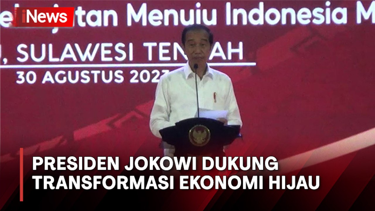 Jokowi: Mahasiswa Harus Kuasai Iptek untuk Dukung Transformasi Ekonomi Hijau