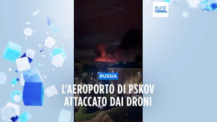 Russia, i droni attaccano l'aeroporto di Pskov, distrutti quattro aerei militari