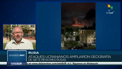 Reportan ataques de drones ucranianos contra siete regiones rusas