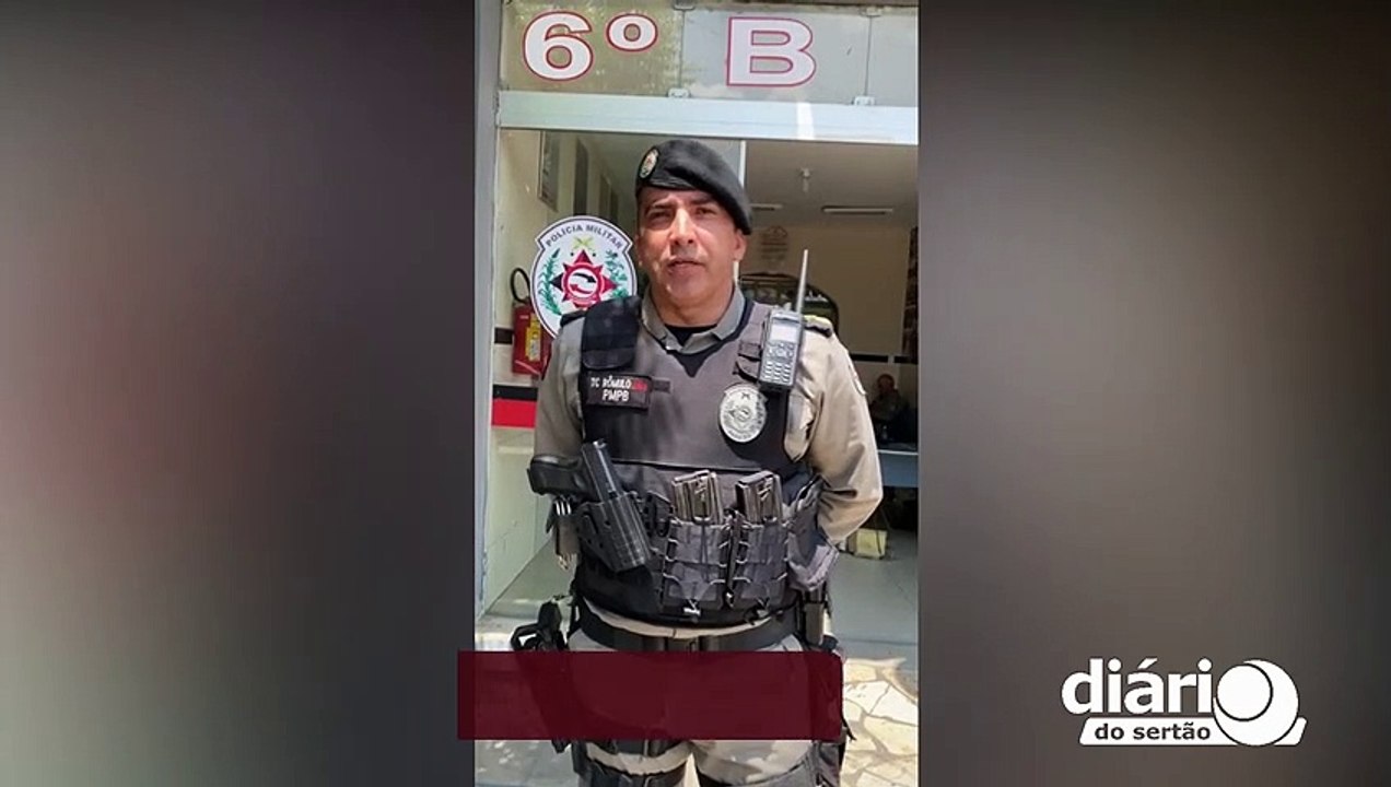 Comandante do 6º BPM fala sobre prisão de homem em Cajazeiras que tentou matar ex-mulher em Mauá-SP