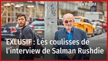 Exclusif : les coulisses de l'interview de Salman Rushdie