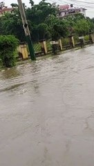 Raining season in Nepal