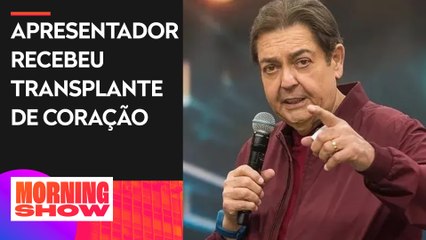 Faustão é extubado e respira sem auxílio de aparelhos