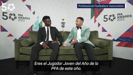 Saka, mejor jugador joven de la Premier League