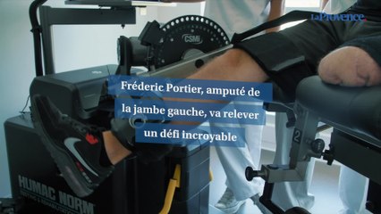 Frédéric Portier, amputé de la jambe gauche, va réaliser l'exploit de gravir le Kilimandjaro