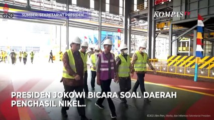 Jokowi Bicara Soal Warga Miskin di Daerah Penghasil Nikel Usai Hilirisasi Digenjot