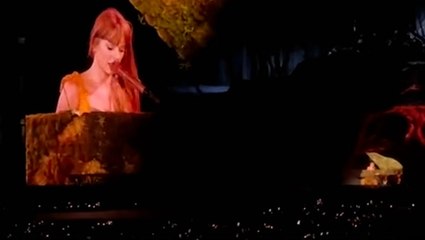 Taylor Swift appears to reference Kanye West interruption during Mexico show