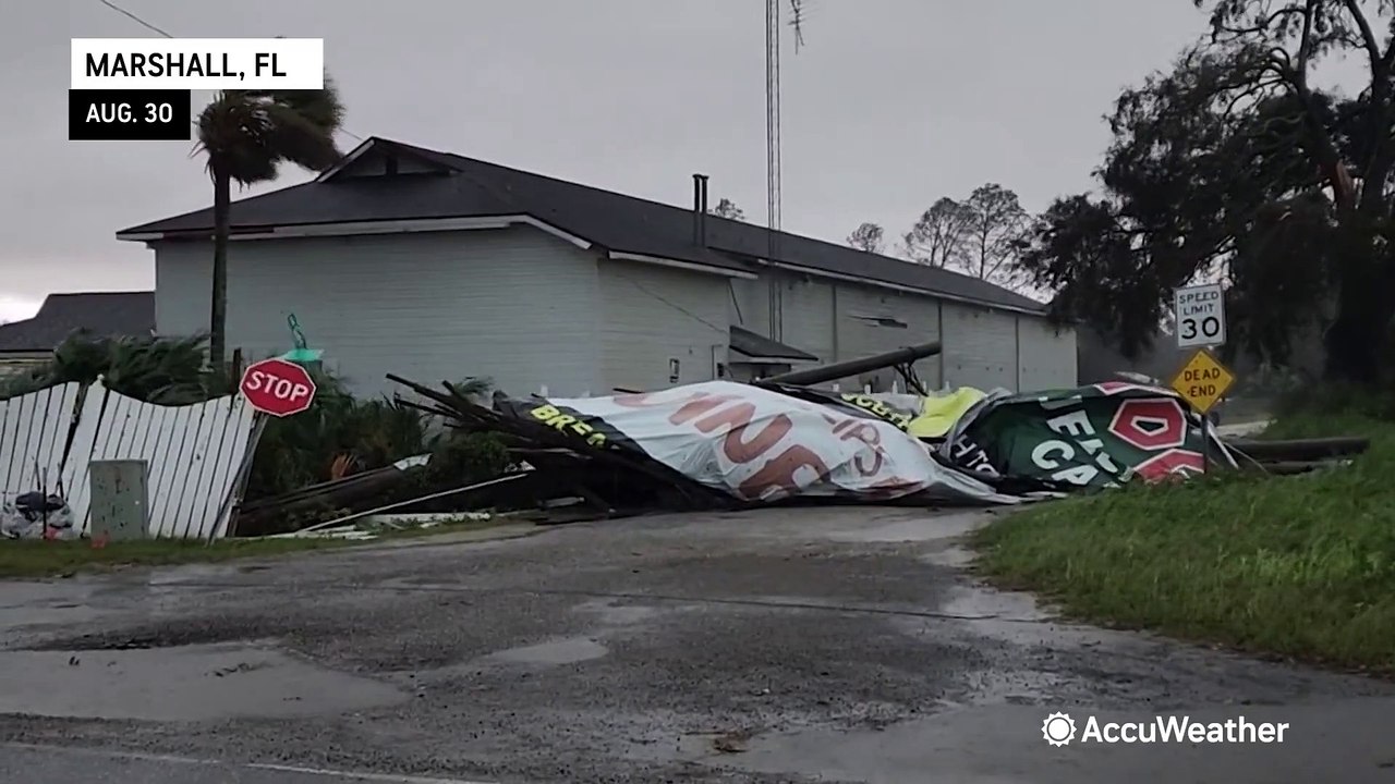 Trees downed, homes and businesses damaged in F...