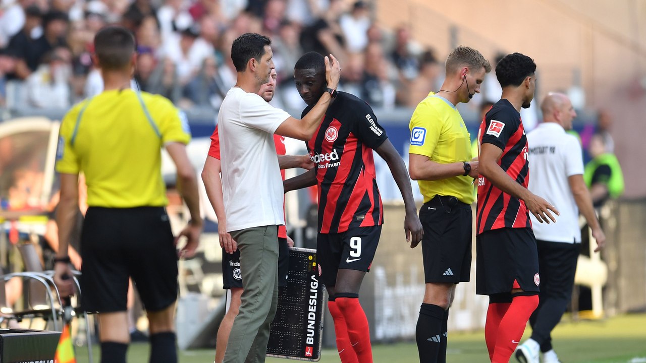 Toppmöller über Kolo Muani: 'Wenn ich alles sagen würde, was ich denke, wäre das nicht gut'