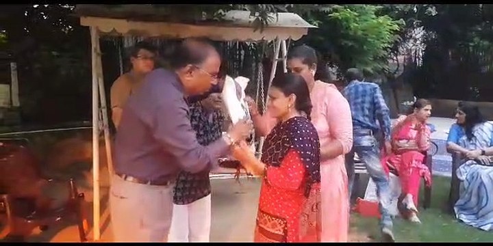 VIDEO: प्रज्ञाचक्षु बहनों ने दिव्यांगों को बांधी राखी