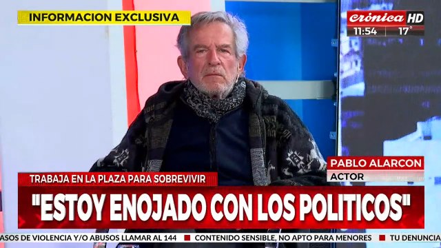 Pablo Alarcón mano a mano con Chiche Gelblung