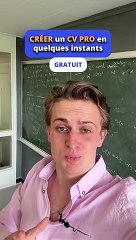 Créer un CV pro en quelques instants gratuitement 