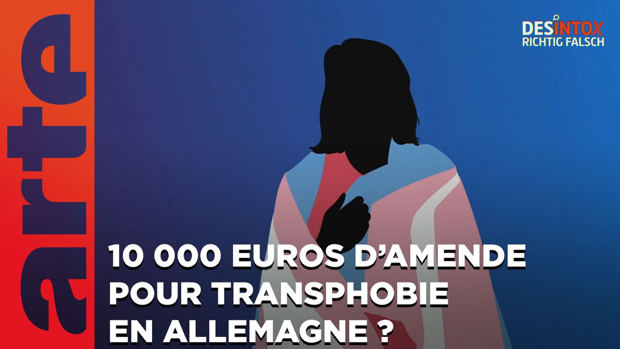 10 000 euros d’amende pour transphobie en Allemagne ? / Désintox du 30/08/2023 /
