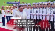 Momen Kim Jong Un Ajak Putrinya Sambangi Angkatan Laut Korea Utara