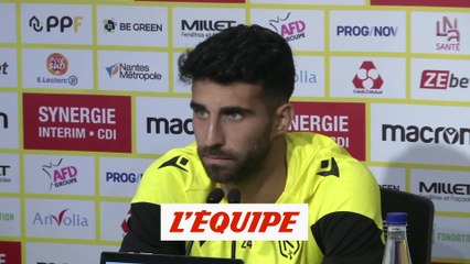 Cömert : «Pas de pression» - Foot - L1 - Nantes