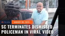 Supreme Court terminates ex-cop in viral road rage video