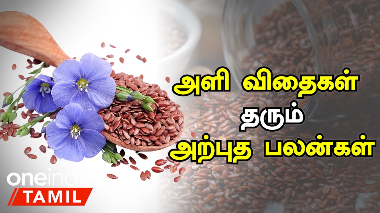 அளி விதைகள் தரும் அற்புத பலன்கள் | Flax Seed Benefits in Tamil | Aali ...