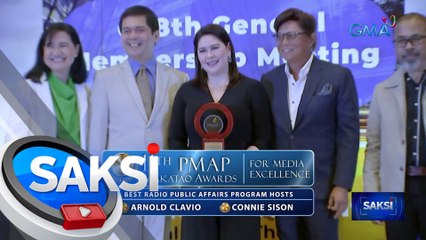 Ilang Kapuso tv, radio programs at personalities, pinarangalan sa 11TH PMAP Makatao Awards | Saksi