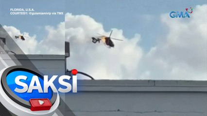 2 patay, 4 sugatan sa pagbagsak ng helicopter | Saksi
