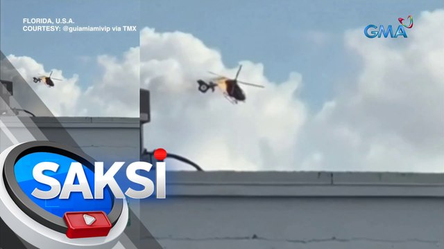 2 patay, 4 sugatan sa pagbagsak ng helicopter | Saksi