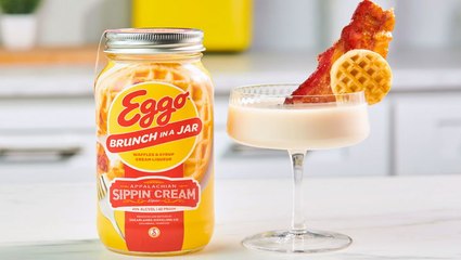 Eggo Just Dropped a Boozy 'Brunch in a Jar' That Tastes Just Like Waffles