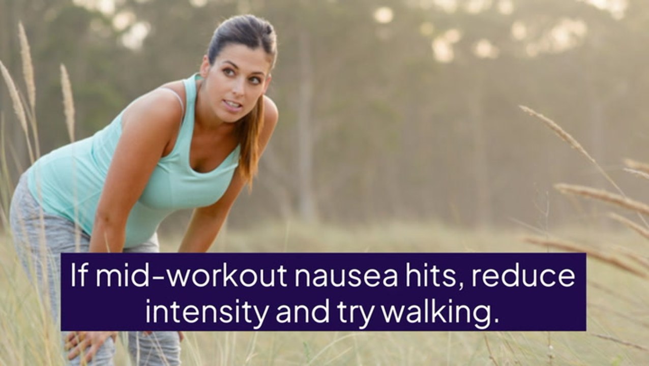 7 Reasons for Nausea After a Workout video Dailymotion