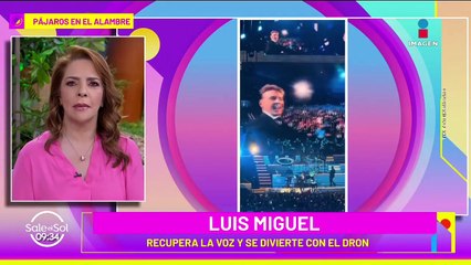 Luis Miguel REGRESA recuperado con toda la actitud a sus conciertos