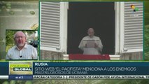 Ucrania acusa al papa Francisco de realizar propaganda imperialista