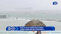 Idalia toca tierra en Florida como huracán de categoría 3 | El Diario en 90 segundos