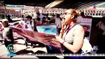 Marchan por las personas desaparecidas en Pachuca, Hidalgo