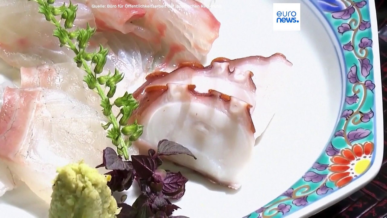 Fisch aus Fukushima: Köstlich, sagt Japans Regierungschef