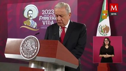 AMLO arranca La Mañanera con frase del periodista Kapuściński