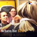 Dog Pulled Out From Under Train