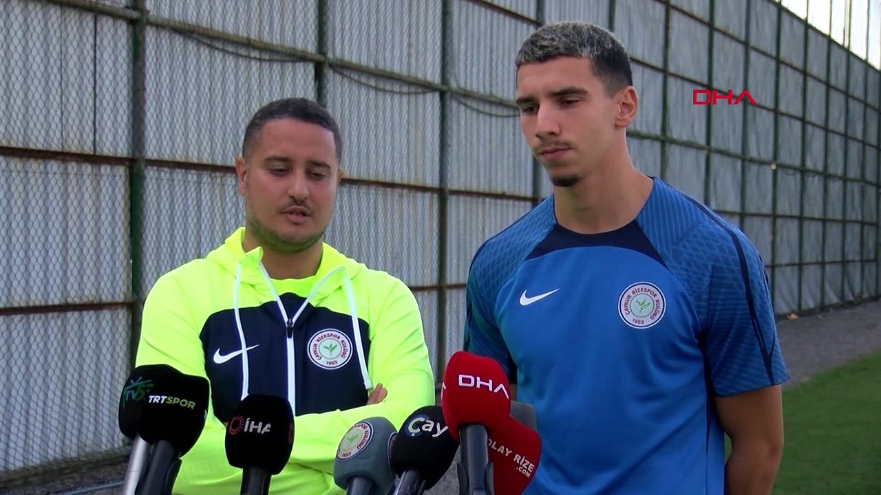 Caykur Rizesporlu Altin Zeqiri : "Les matches sont très difficiles en Super League, mais nous allons aussi gagner ce match"