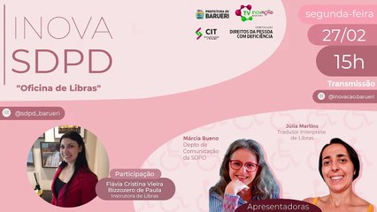 INOVA SDPD_ “Oficina de Libras"